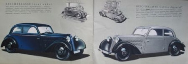 DKW Front Modelprogram 1939 Carbrochure (6623)
